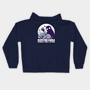 sleeping koala Kids Hoodie